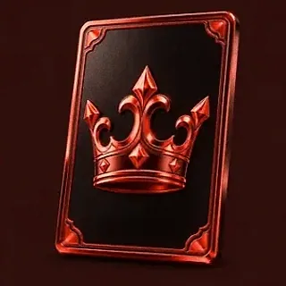 Crowned casino card — Mate
